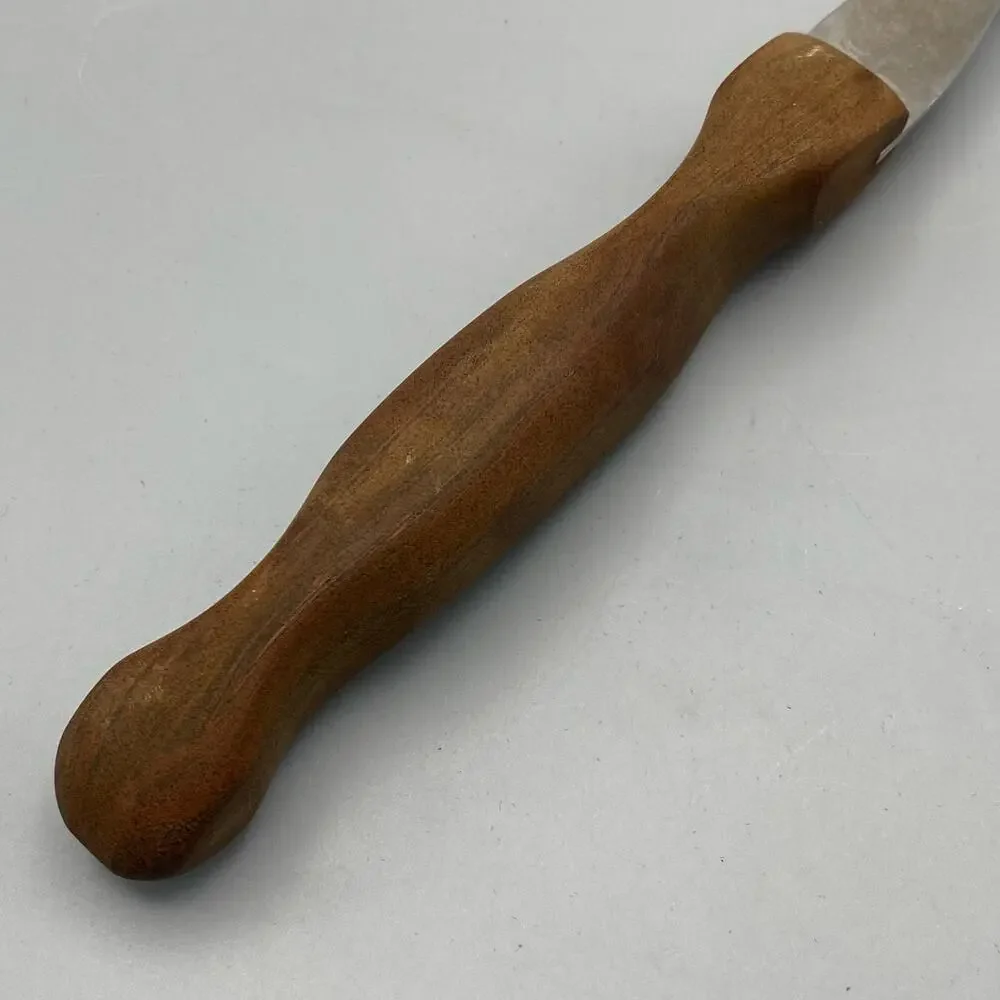 Vintage Cutco No 27 Meat Fork‎ Brown Marbled Handle Grill Serving Utensil USA